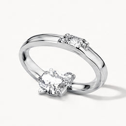 14K White Gold ring