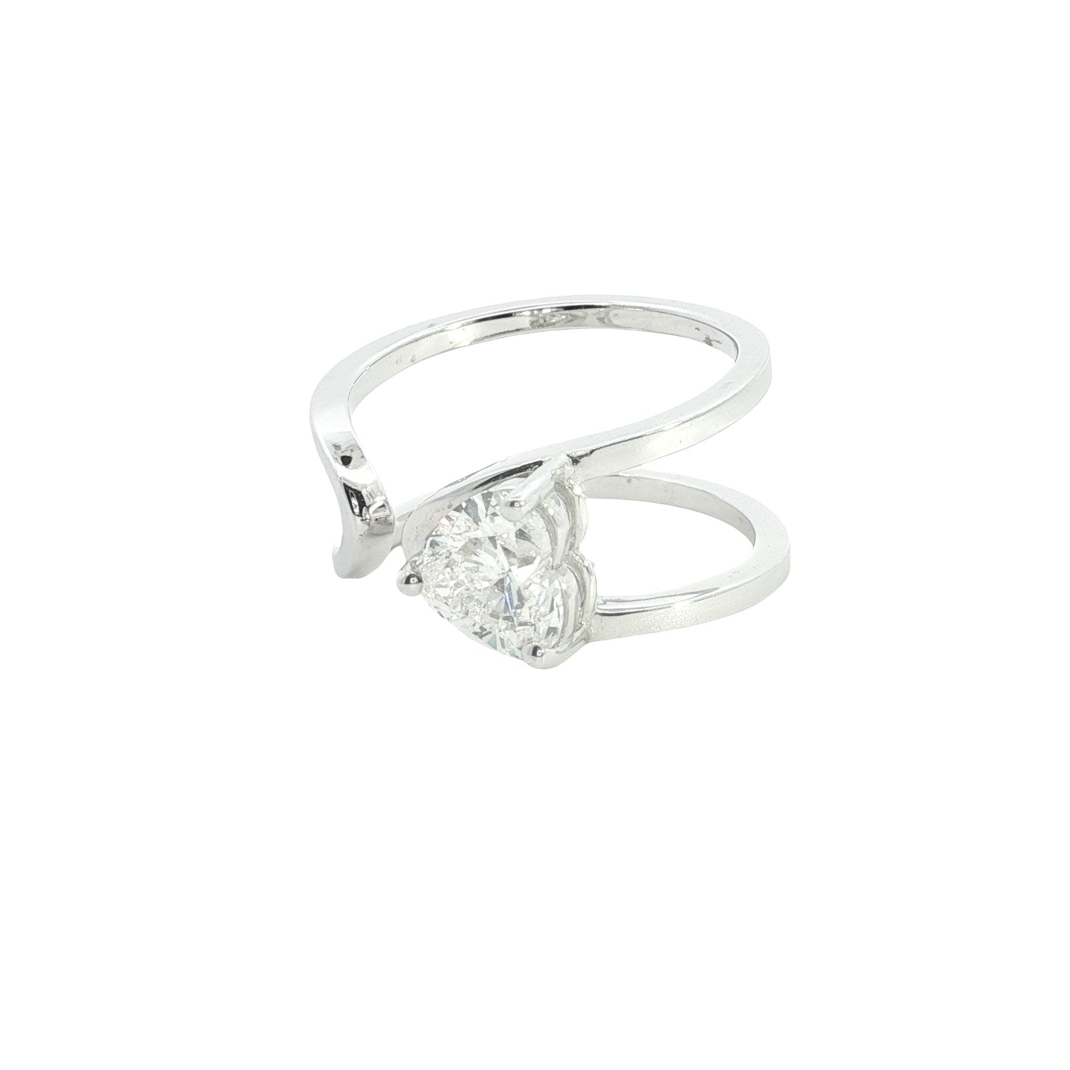 Heart Cut Lab grown Diamond Engagement Ring  | Classic Diamond Fashion Ring
