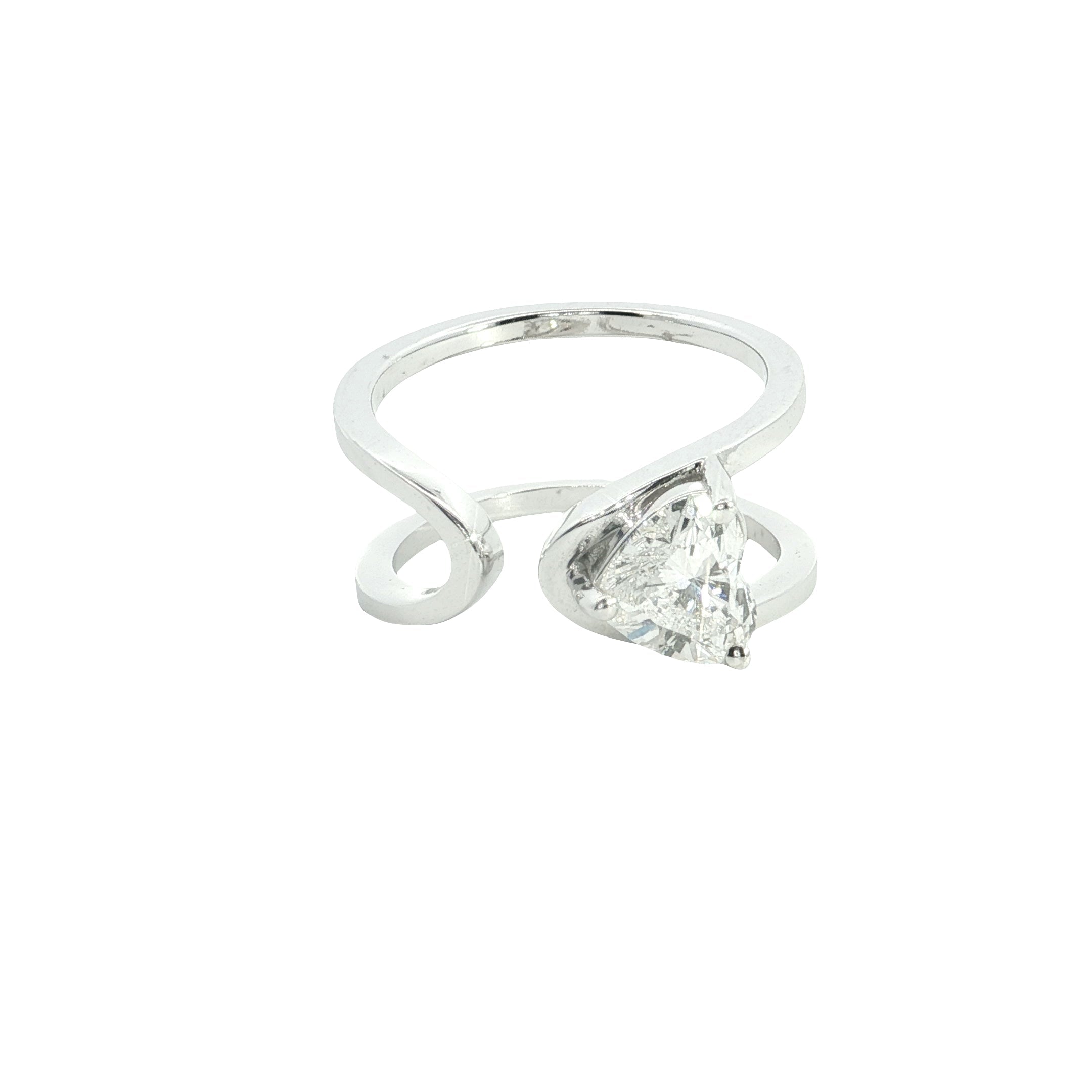 Heart Cut Lab grown Diamond Engagement Ring  | Classic Diamond Fashion Ring