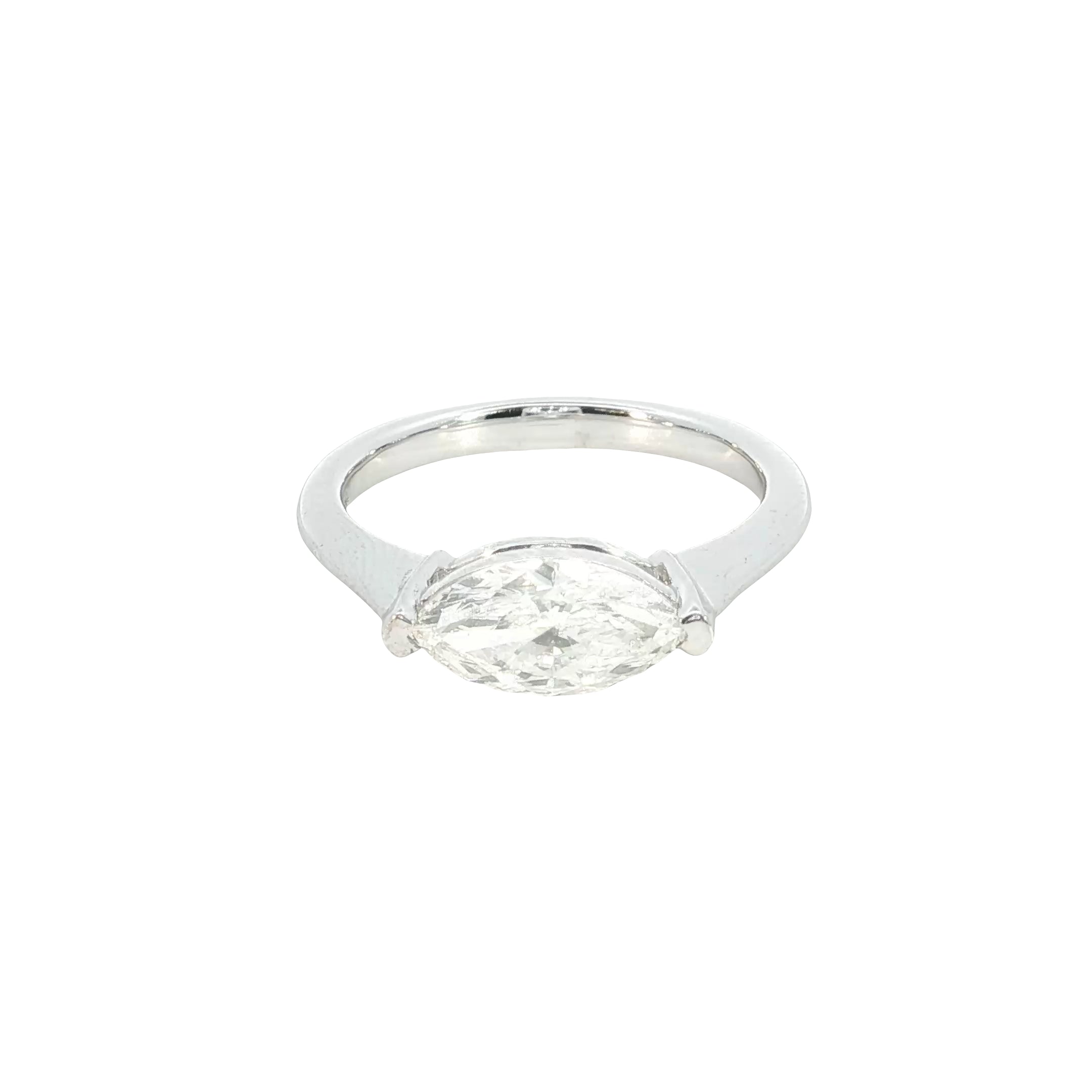 Marquise Cut Lab grown Diamond Classic Solitaire Engagement Ring