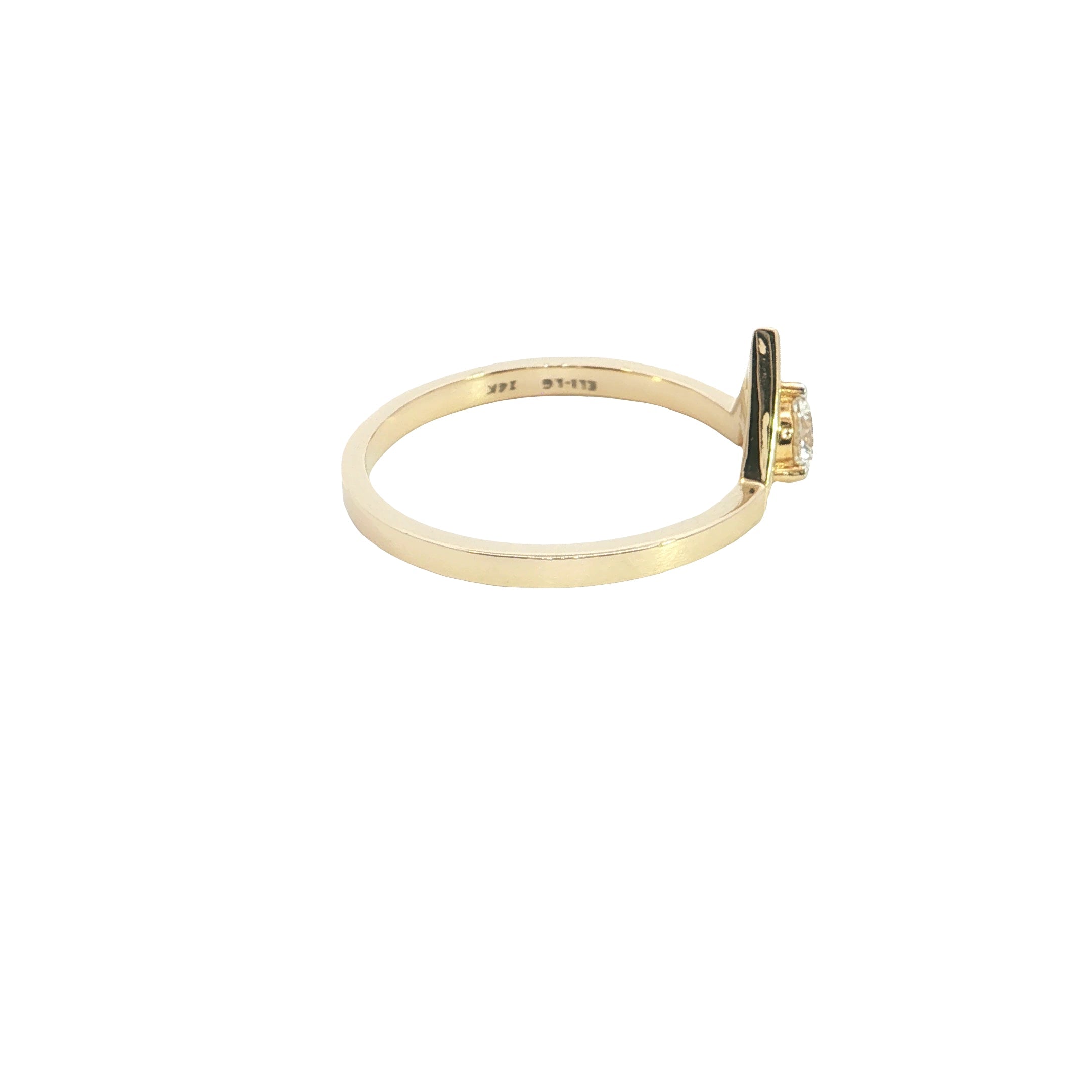 Round Brilliant Cut Lab grown Diamond Fashion Ring