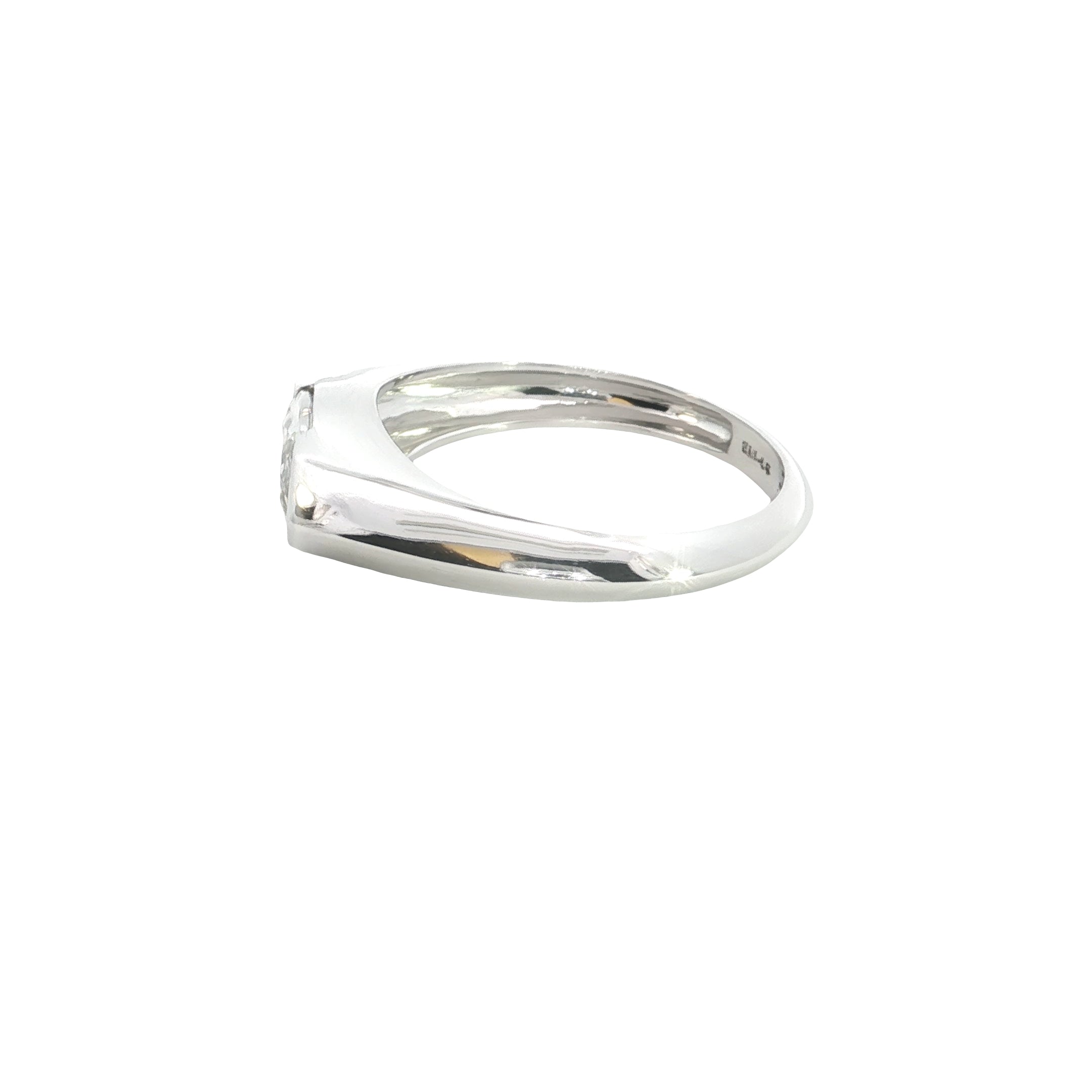Bezel Prong set Marquise Cut Lab grown Diamond Classic Solitaire Engagement Ring