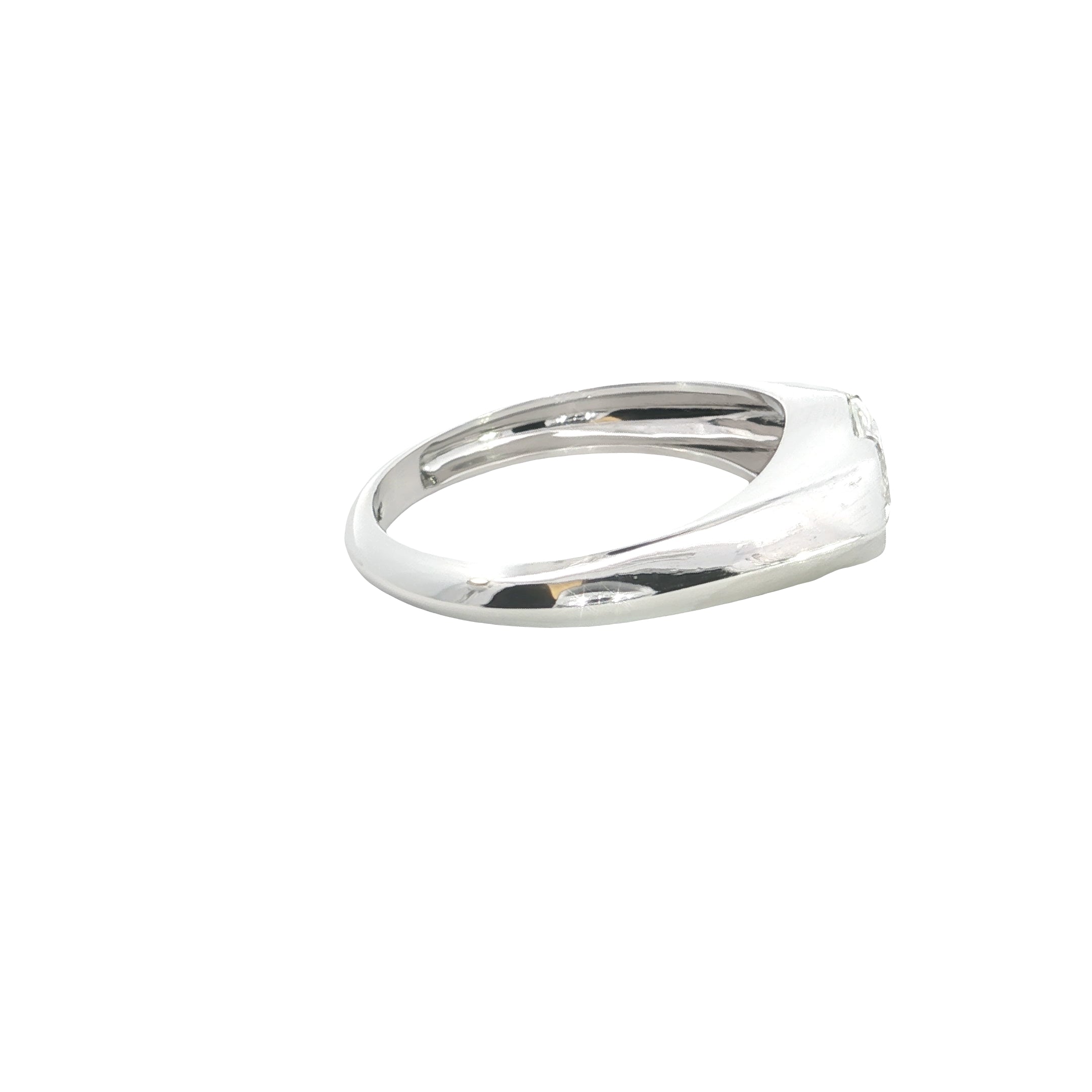 Bezel Prong set Marquise Cut Lab grown Diamond Classic Solitaire Engagement Ring