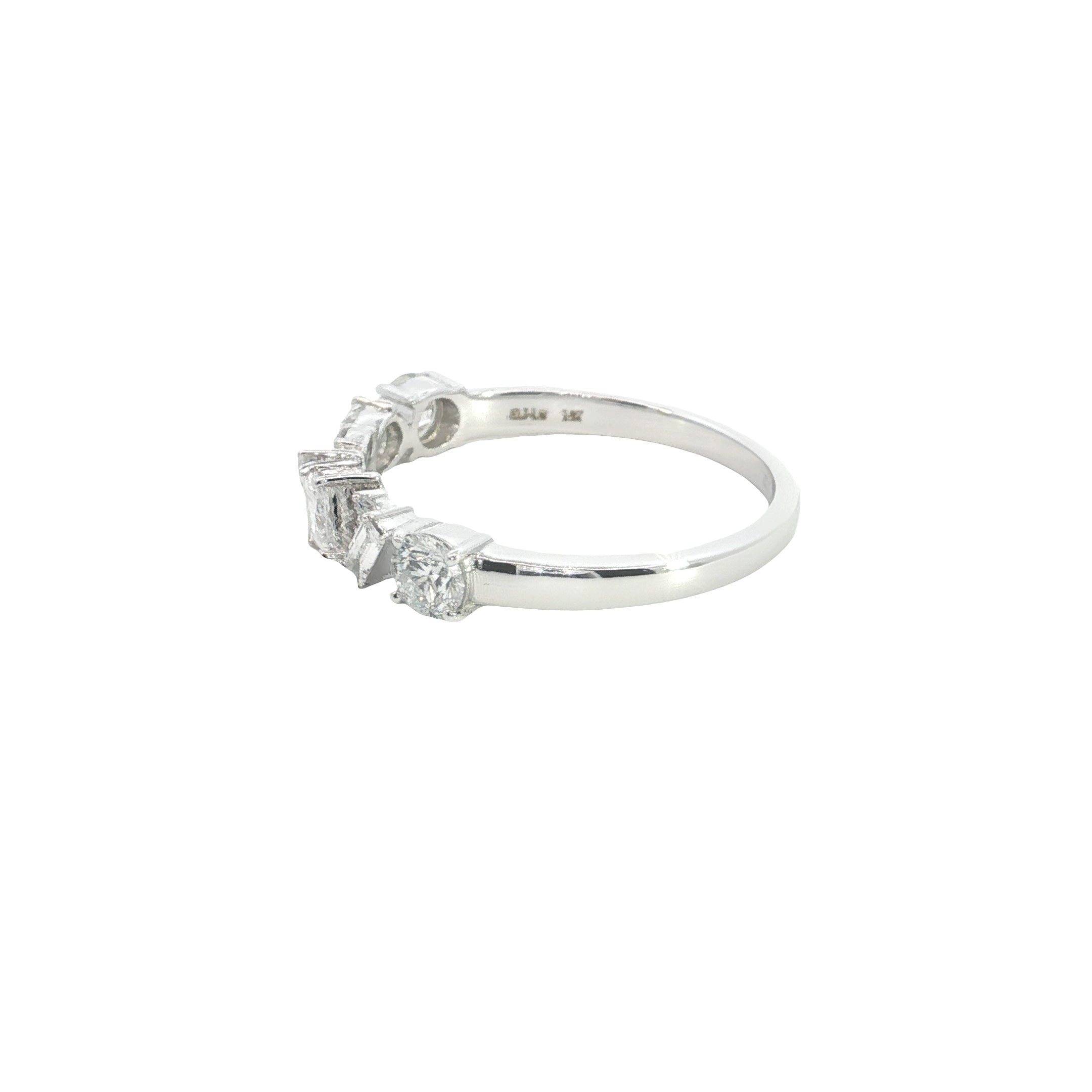 Multiple Shape Lab grown Diamond Ring Band