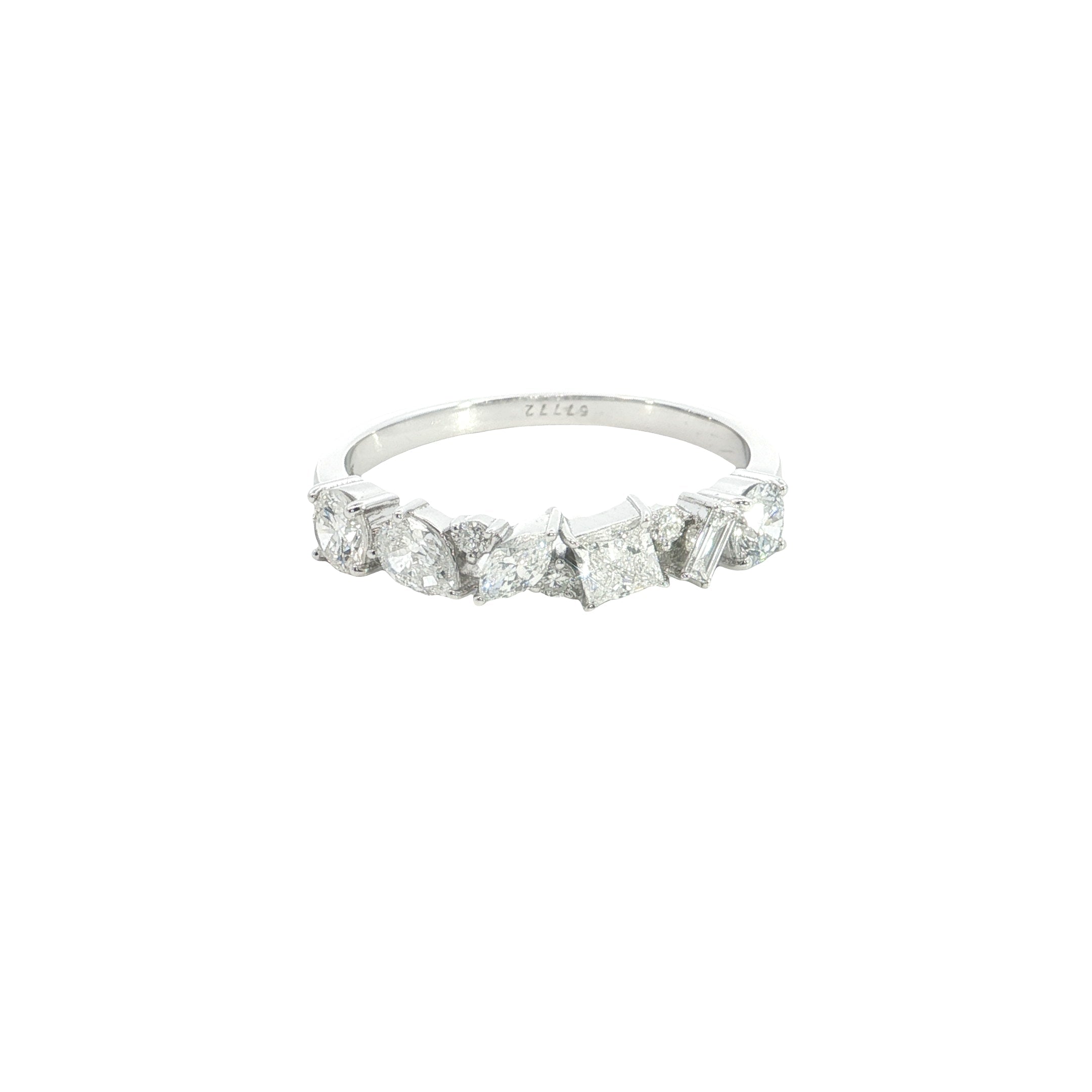 Multiple Shape Lab grown Diamond Ring Band