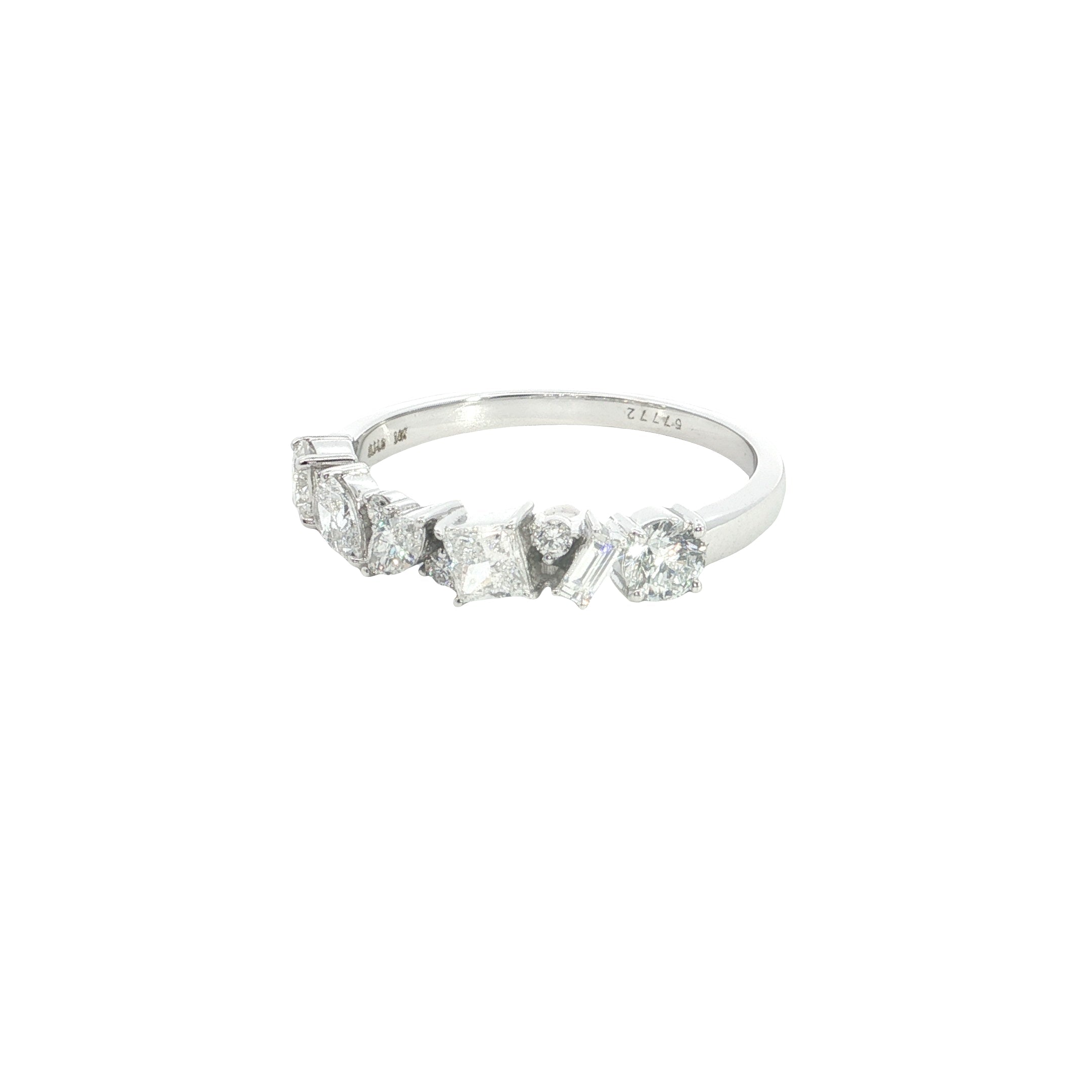 Multiple Shape Lab grown Diamond Ring Band