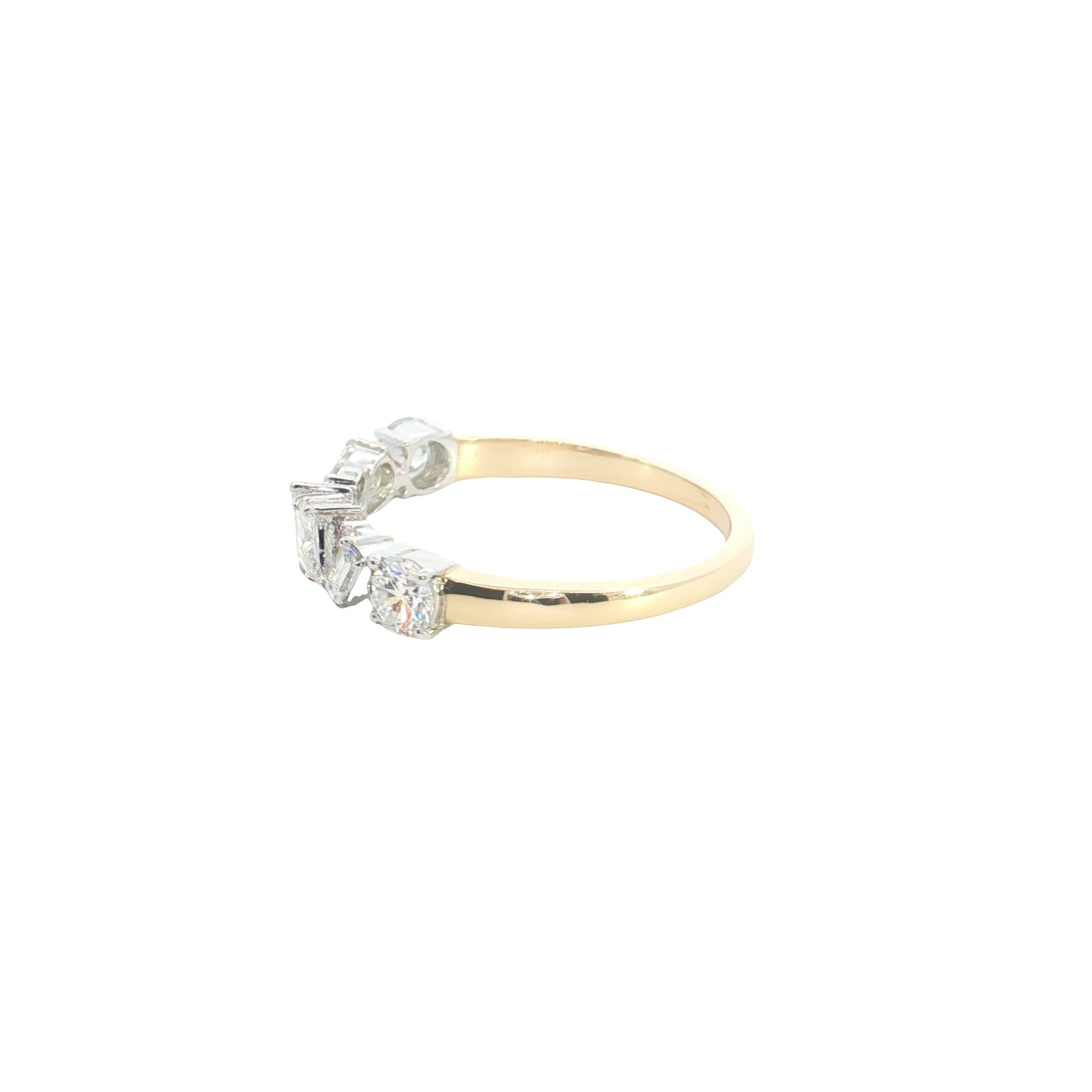 Multiple Shape Lab grown Diamond Ring Band