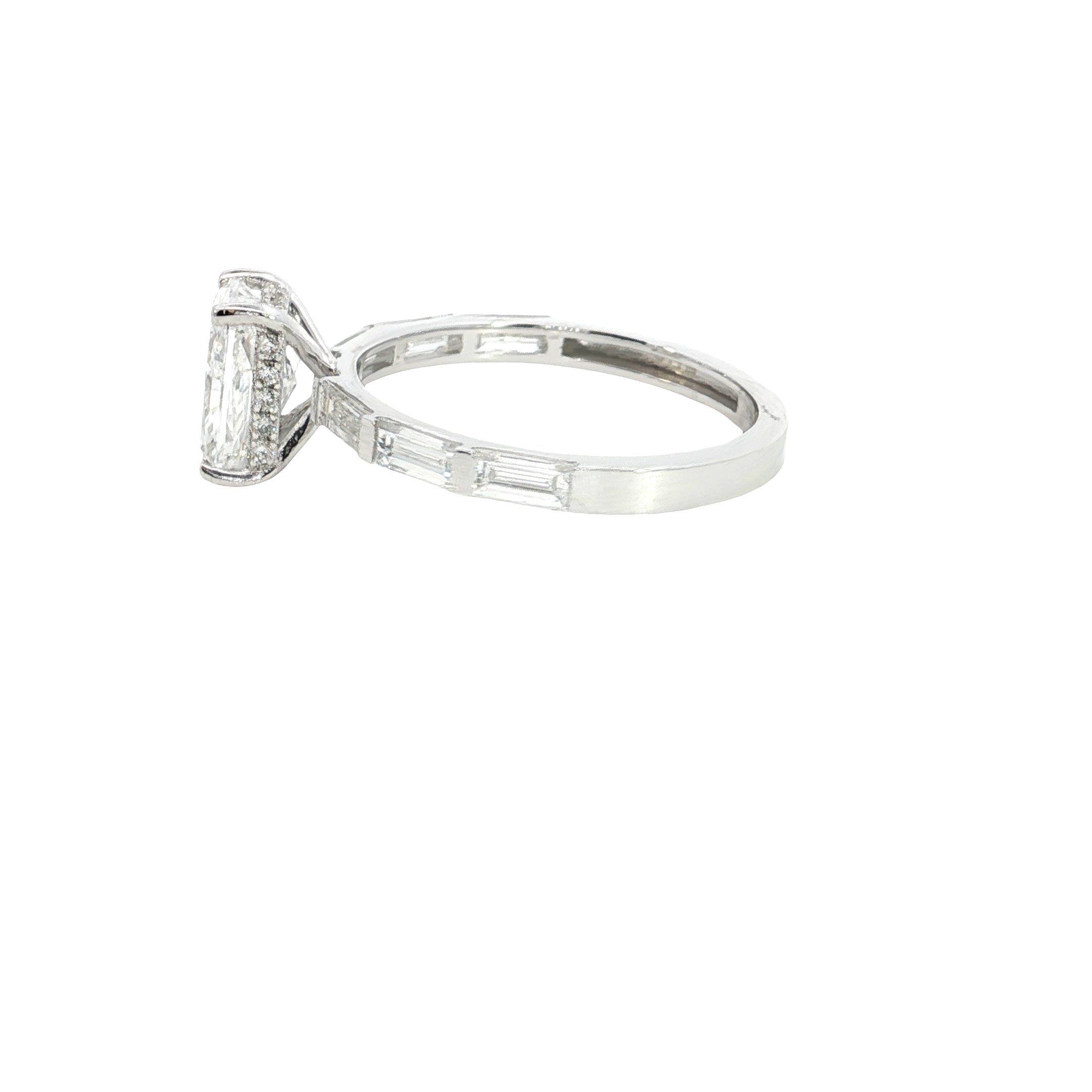 Round Brilliant cut  Lab grown Diamond  Fashion Ring