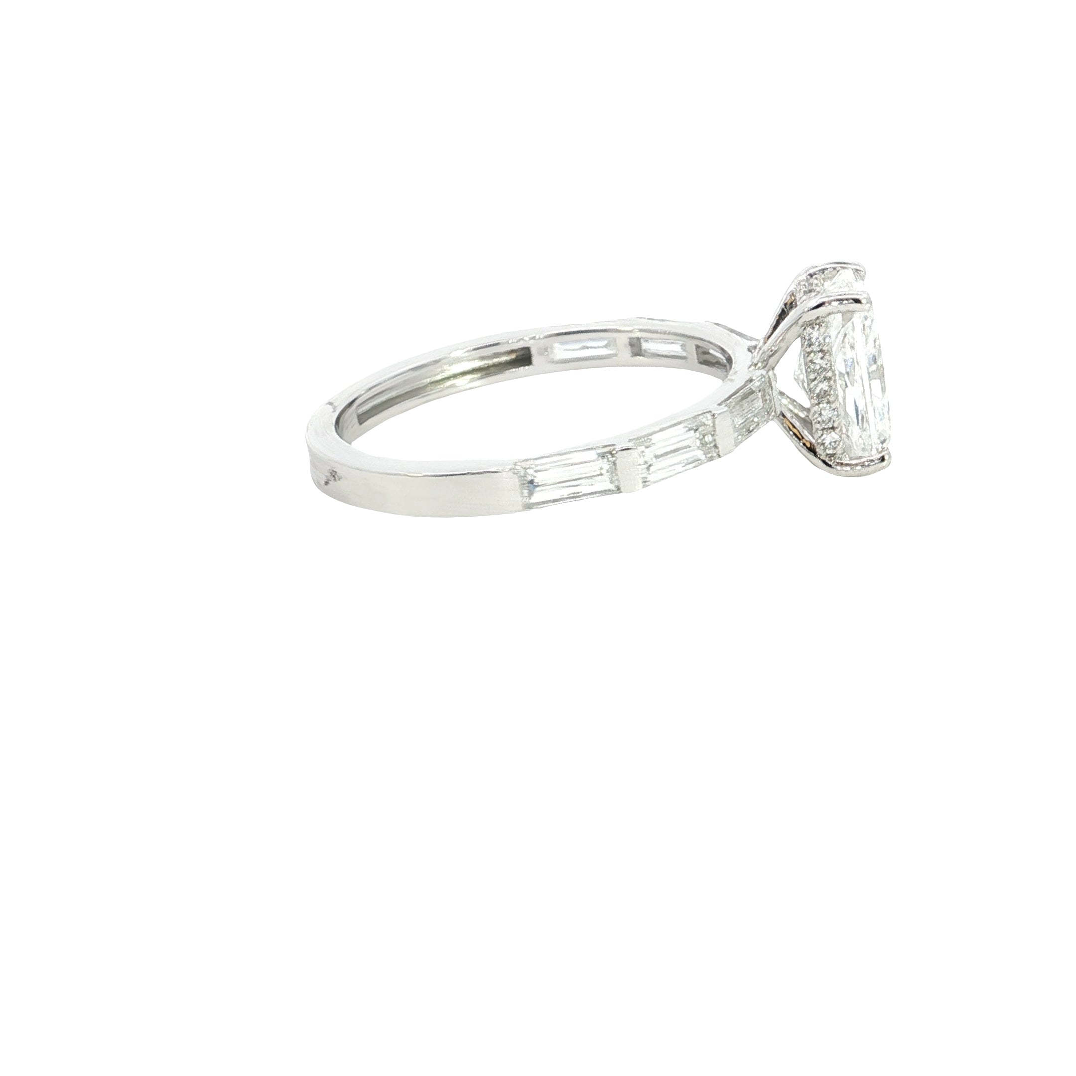 Round Brilliant cut  Lab grown Diamond  Fashion Ring