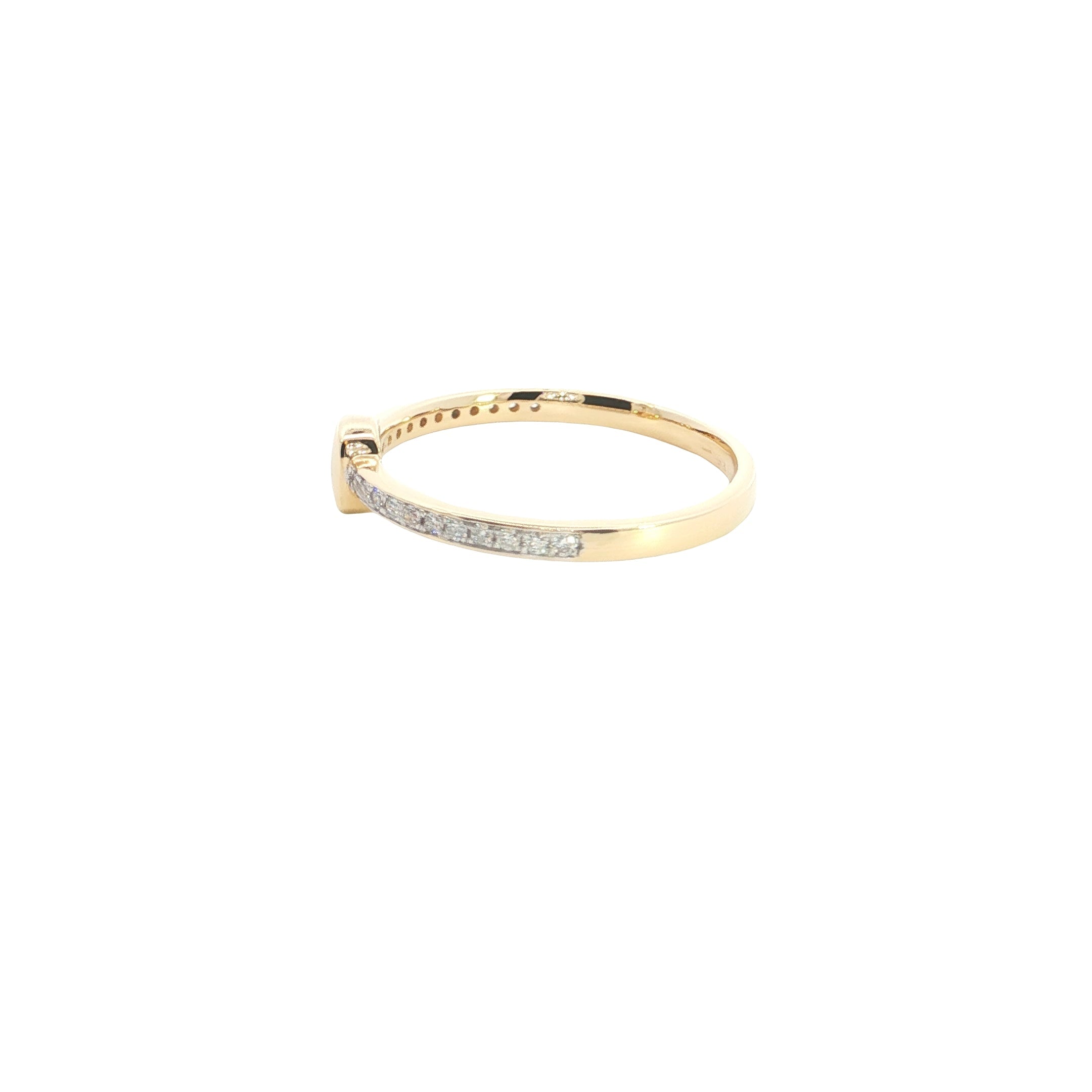 round brilliant cut  Lab grown Diamond  wedding Ring band