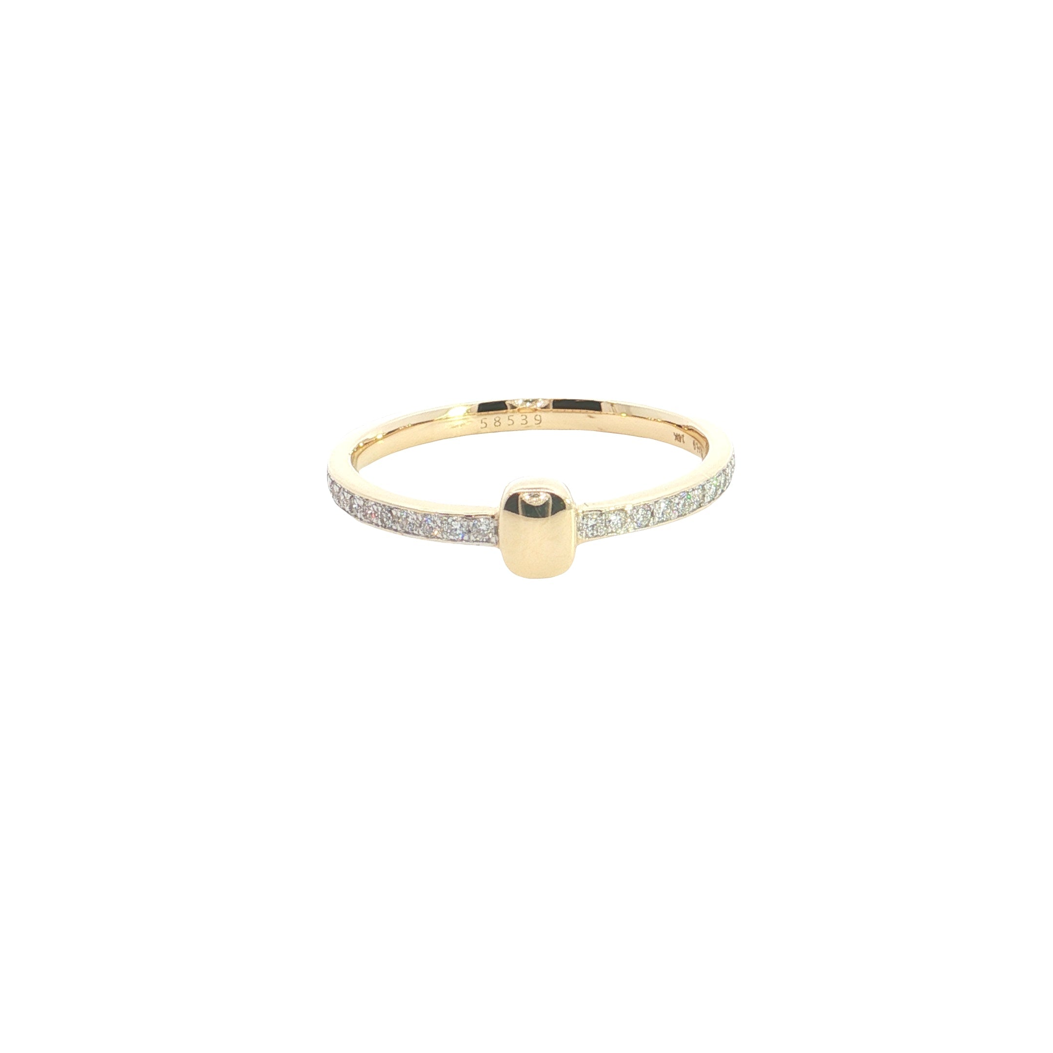 round brilliant cut  Lab grown Diamond  wedding Ring band
