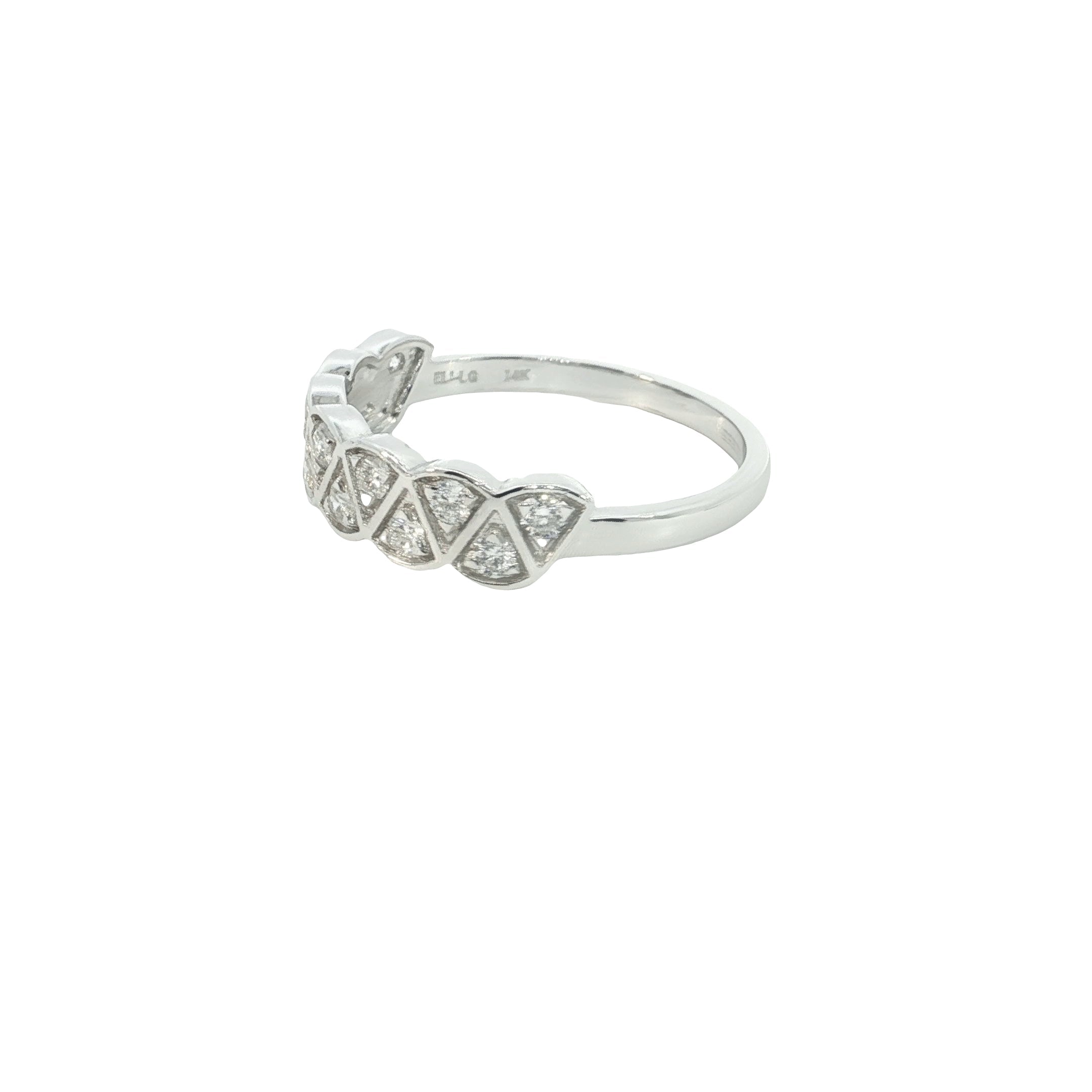 Round Brilliant cut  Lab grown Diamond  fashion Ring