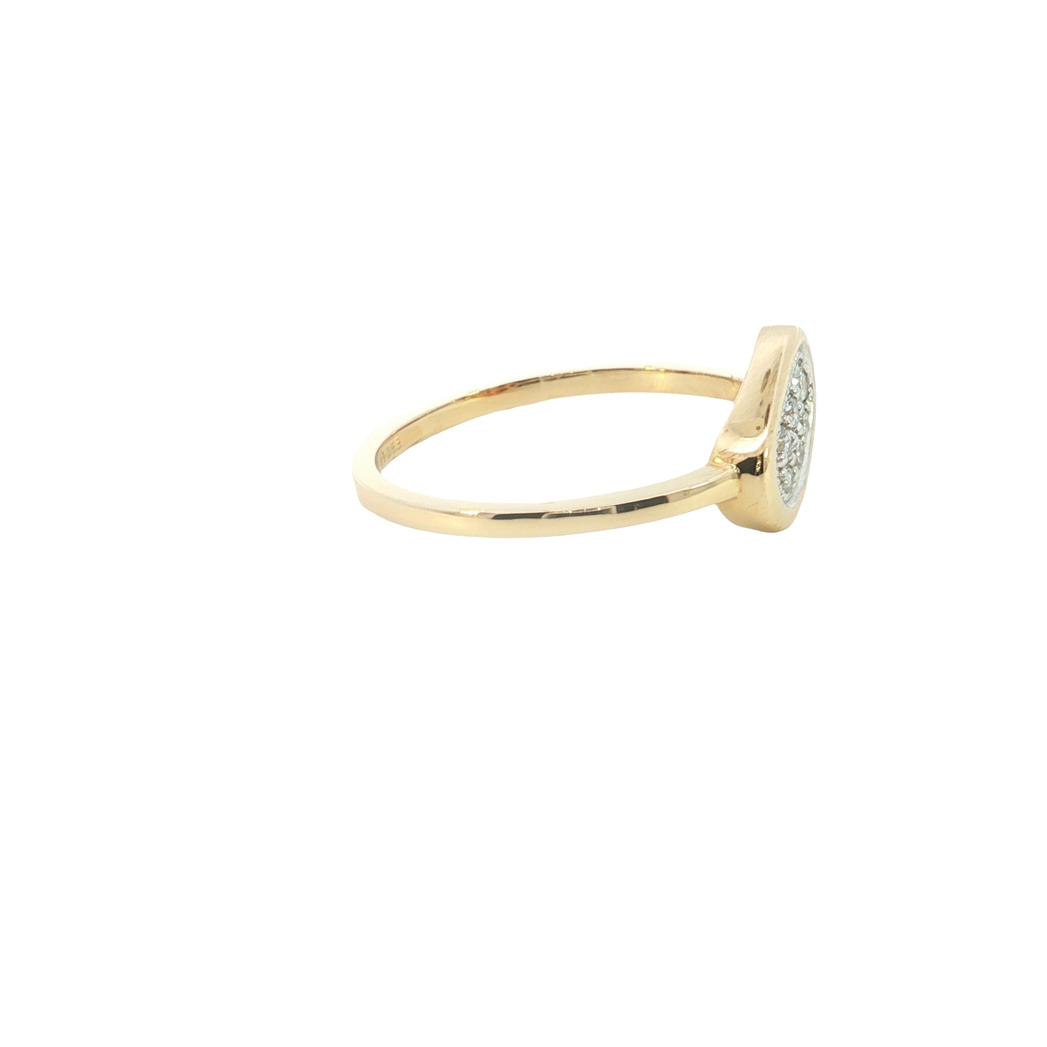 Round Brilliant cut  Lab grown Diamond  fashion Ring