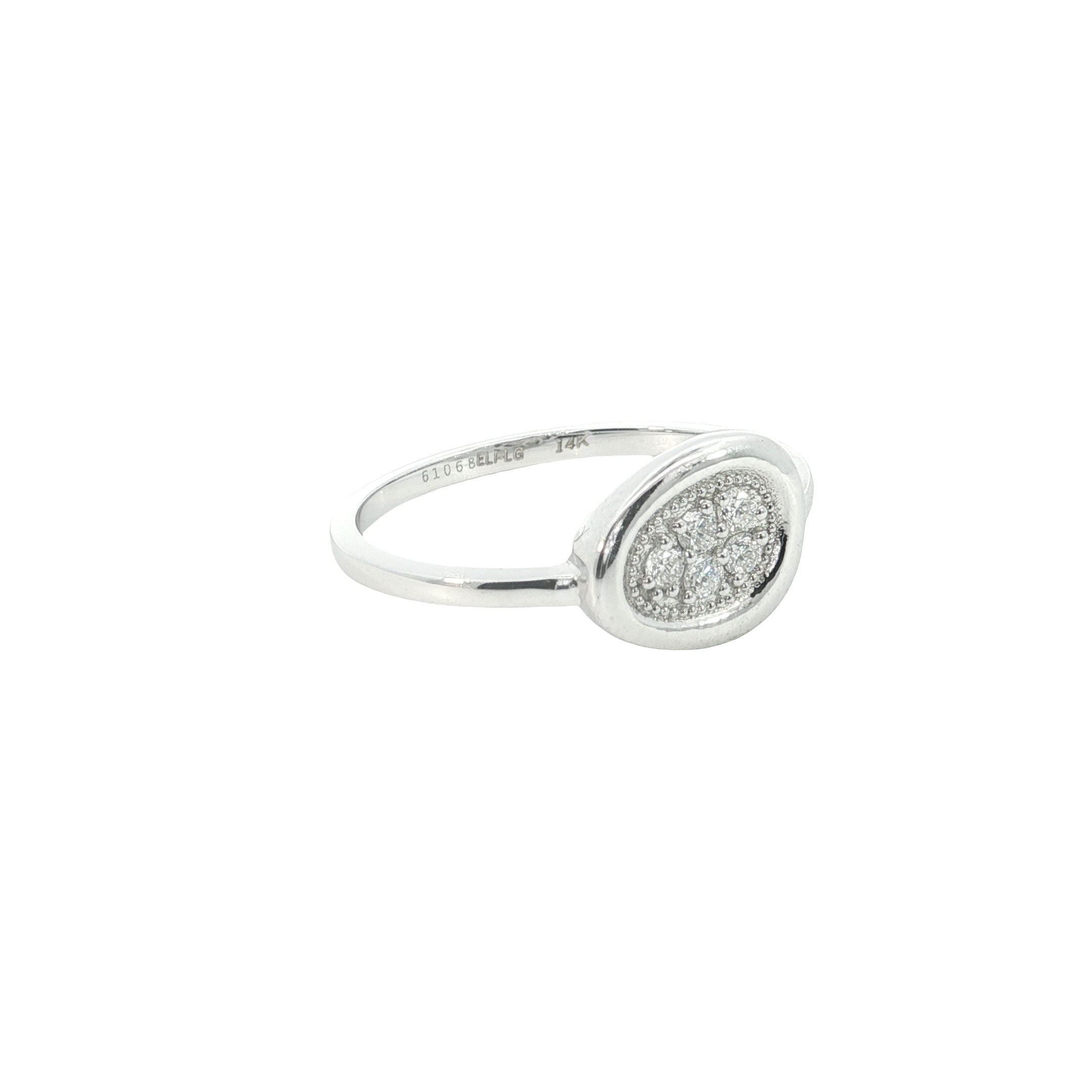 Round Brilliant cut  Lab grown Diamond  fashion Ring