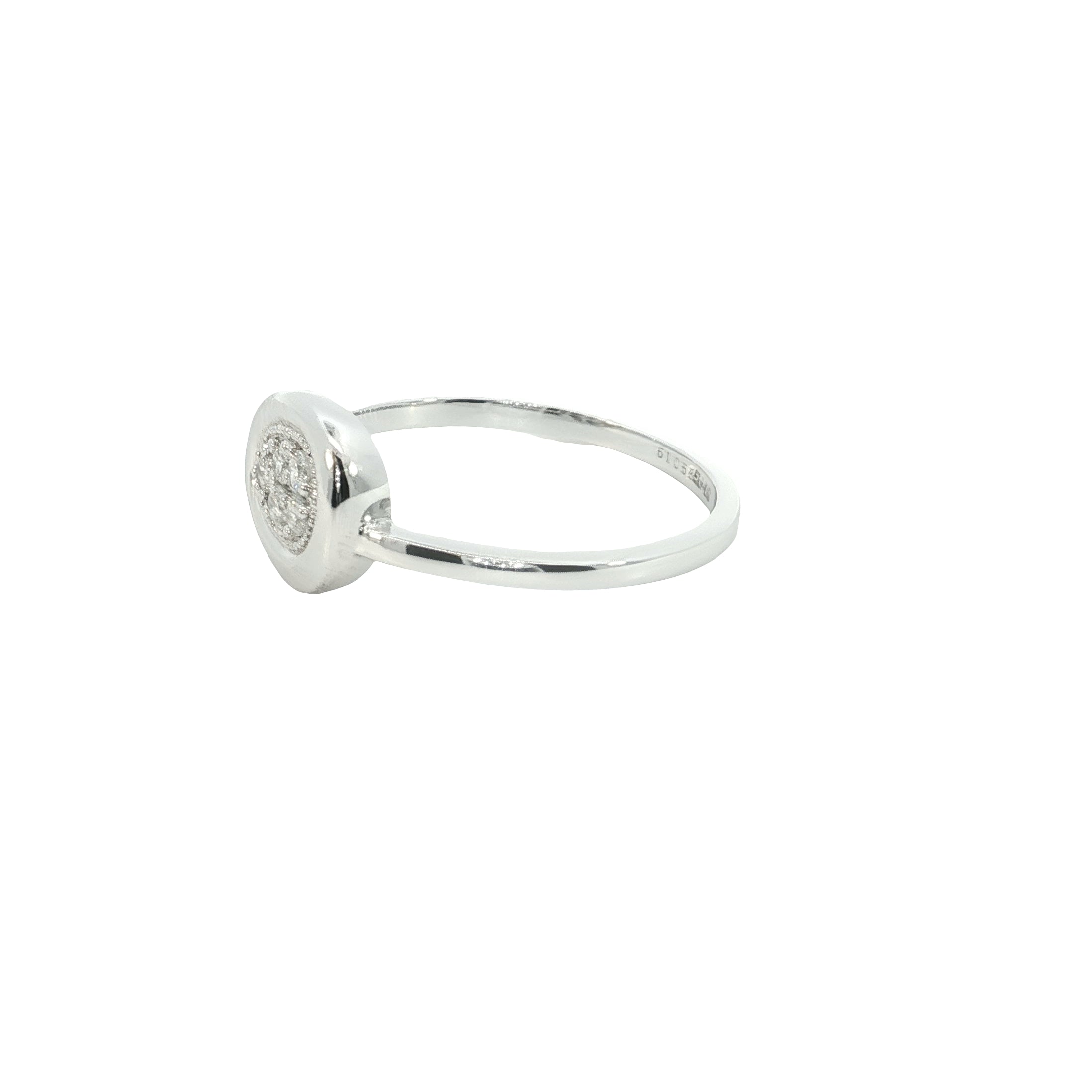 Round Brilliant cut  Lab grown Diamond  fashion Ring