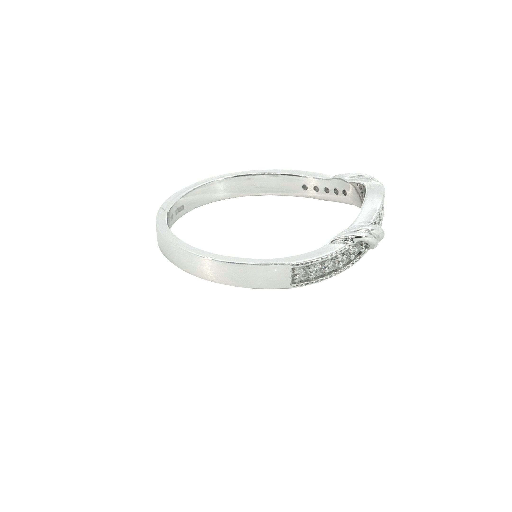 Round Brilliant Cut Lab grown Diamond fashion ring  band