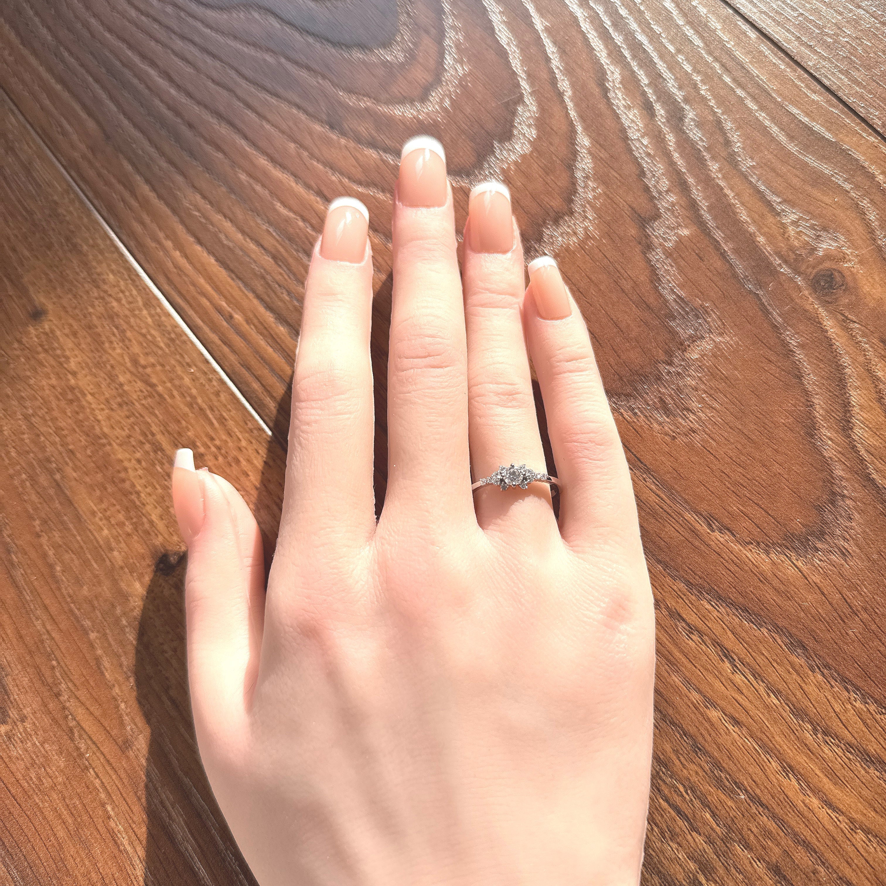 round brilliant cut lab diamond fashion ring band