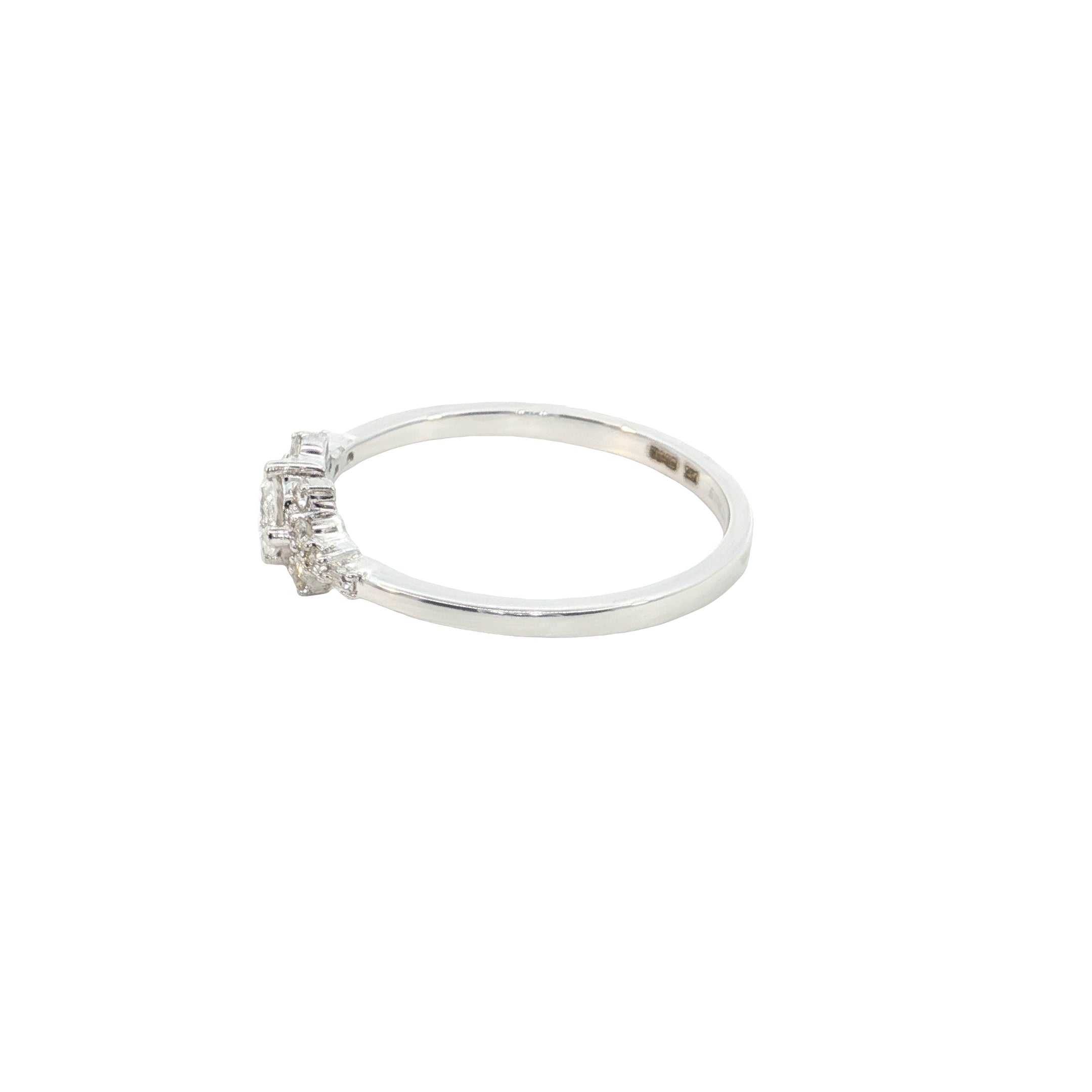 round brilliant cut lab diamond fashion ring band
