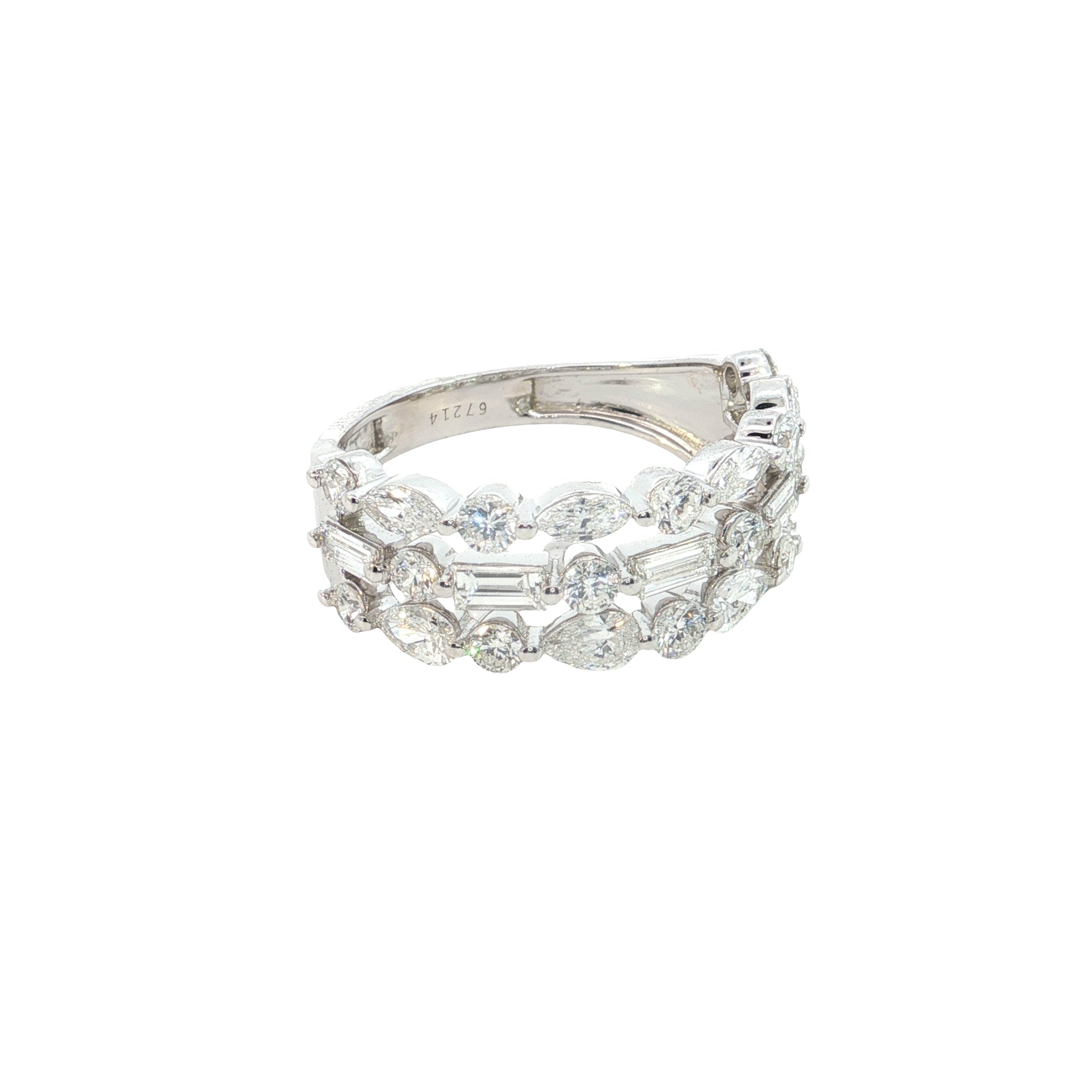 Multiple Shape Lab grown Diamond fashion Ring
