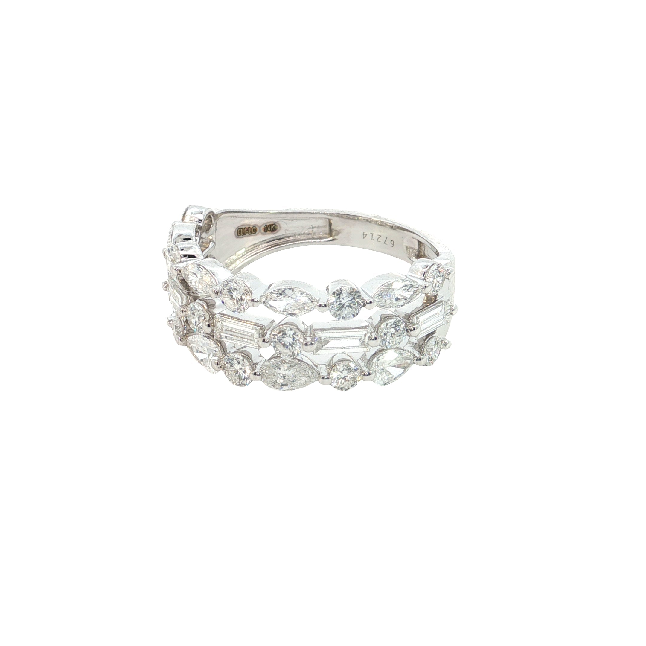 Multiple Shape Lab grown Diamond fashion Ring