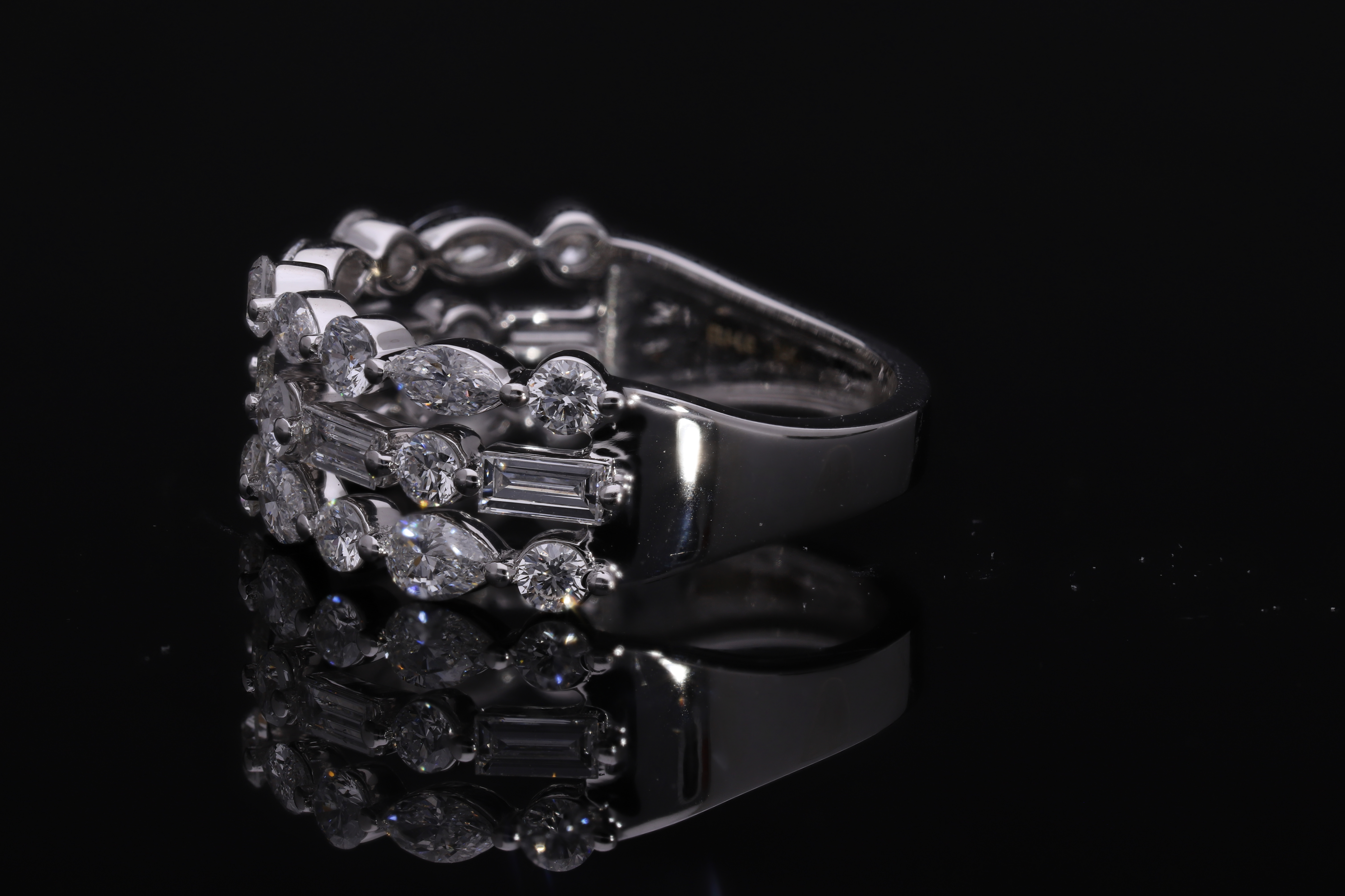 Multiple Shape Lab grown Diamond fashion Ring