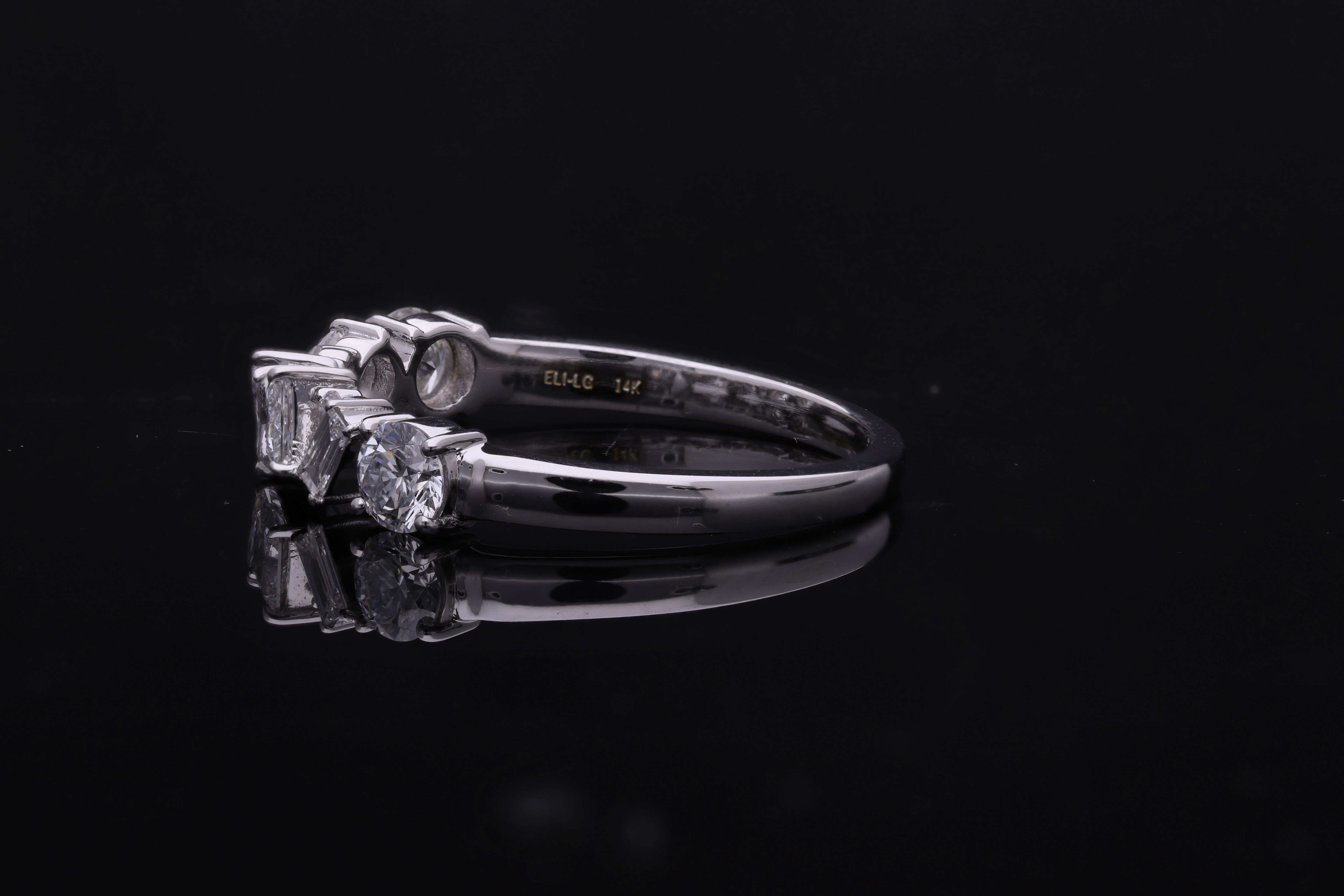 Multiple Shape Lab grown Diamond Ring Band
