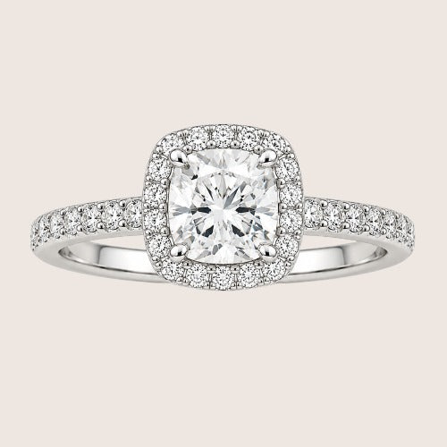 Cushion Cut Rings